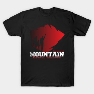 Mountain Whisperer, Stream Shouter Adventure Travel Best Life Nature T-Shirt